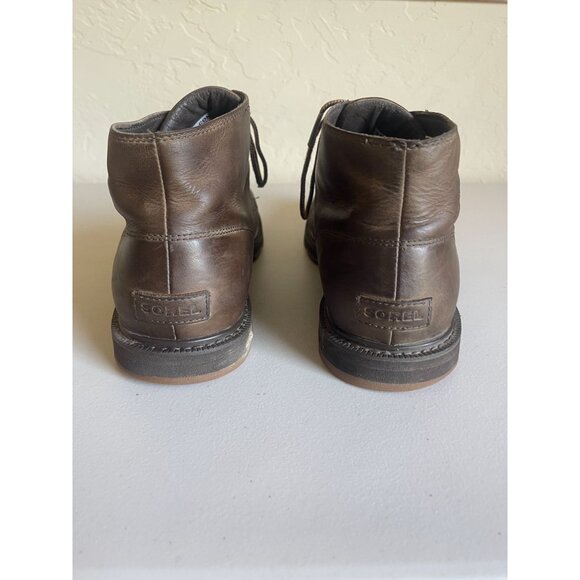 Sorel Madson Chukka Men's Oxford Boots Burnished Toe Men's 13 Leather Lace Up - Picture 7 of 10